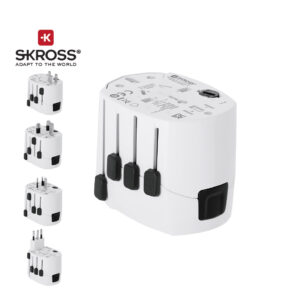 Ref. 22162 ADAPTADOR VIAJE UNIVERSAL SKROSS PRO 3-POLE