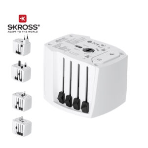 Ref. 22163 ADAPTADOR VIAJE UNIVERSAL SKROSS MUV USB 30W PD