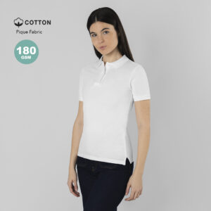 Ref. 22342 POLO MUJER BLANCO CHARLES
