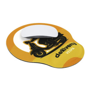 Ref. 40007 Alfombrilla Ratón Poliéster Con Reposamuñecas Formato Redondo