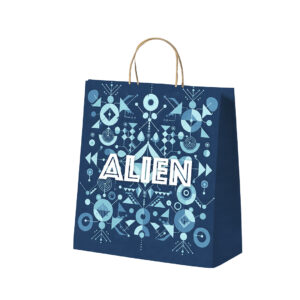 Ref. 40071 Bolsa Papel 100 g/m² Asas Torcidas 30 x 29 + 18 cm