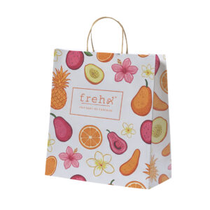 Ref. 40073 Bolsa Papel 100 g/m² Asas Torcidas 35 x 34 + 18 cm