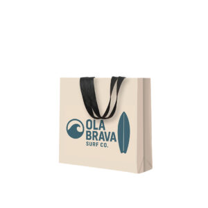 Ref. 40084 Bolsa Termosellada Laminada Non Woven 120g 32 x 40 + 12 cm Fuelle Completo