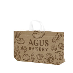 Ref. 40093 Bolsa Termosellada Laminada Non Woven 120g 17 x 40 + 10 cm Fuelle En Base
