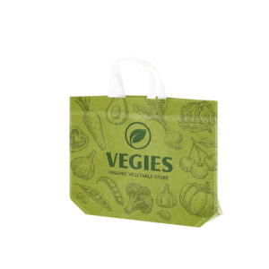 Ref. 40094 Bolsa Termosellada Laminada Non Woven 120g 20 x 30 + 10 cm Fuelle En Base