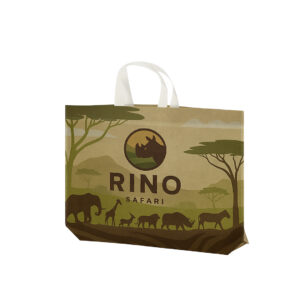 Ref. 40096 Bolsa Termosellada Laminada Non Woven 120g 30 x 30 + 10 cm Fuelle En Base