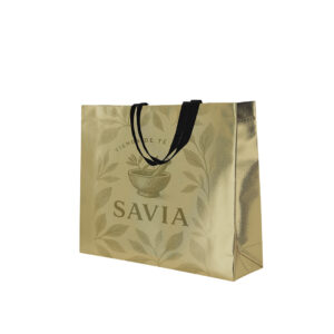 Ref. 40119 Bolsa Termosellada Laminada RPET Non Woven 100g 38 x 40 + 20 cm Fuelle Completo