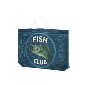 Ref. 40128 Bolsa Termosellada Laminada RPET Non Woven 100g 30 x 30 + 10 cm Fuelle En Base