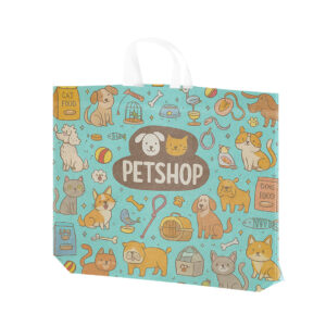 Ref. 40130 Bolsa Termosellada Laminada RPET Non Woven 100g 40 x 30 + 10 cm Fuelle En Base