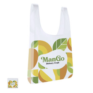 Ref. 40160 Bolsa Plegable 41 x 63 cm Poliéster Fuelle Lateral y Bolsillo Interior
