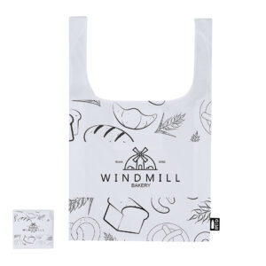 Ref. 40161 Bolsa Plegable 41 x 63 cm Poliéster RPET Fuelle Lateral y Bolsillo Interior
