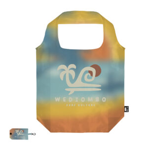 Ref. 40163 Bolsa Plegable Con Funda y Fuelle 39 x 58 + 12 cm Poliéster RPET