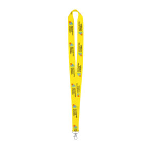 Ref. 40260 Lanyard Poliéster Satén Serigrafía Con Mosquetón