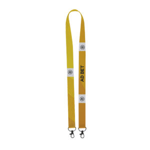 Ref. 40262 Lanyard Especial Sublimación. Poliéster Con Mosquetón Doble