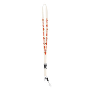 Ref. 40268 Lanyard Almidón Maíz Con Mosquetón