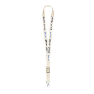 Ref. 40269 Lanyard Algodón 100% Con Mosquetón