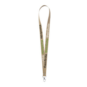 Ref. 40271 Lanyard Cartón Reciclado Con Mosquetón