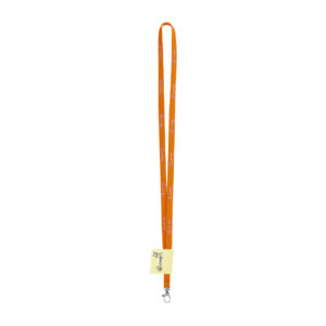 Ref. 40272 Lanyard Poliéster Tubular Serigrafía Con Mosquetón