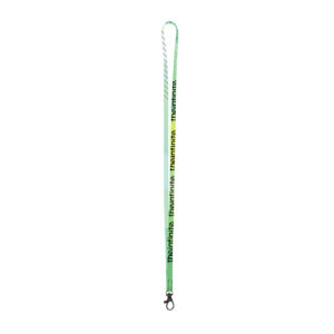 Ref. 40273 Lanyard Poliéster Tubular Sublimación Con Mosquetón