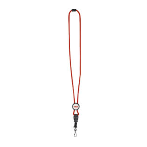 Ref. 40274 Lanyard Poliéster Cilíndrico Con Mosquetón