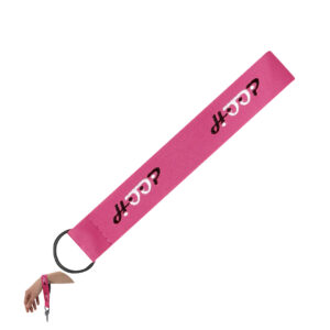 Ref. 40383 Llavero Short Lanyard Poliéster Satén Serigrafía