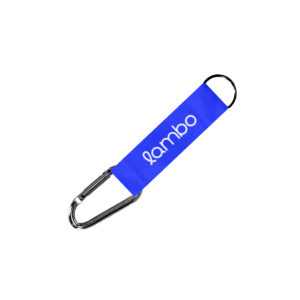 Ref. 40397 Llavero Short Lanyard Poliéster Plano Serigrafía