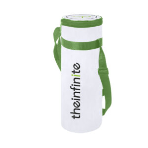 Ref. 40447 Nevera Botella 300D + Aluminio + Espuma. 35 cm x 11 cm diam