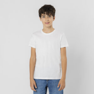 21180 Camiseta Niño Blanca Seiyo