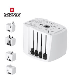 22163 Adaptador Viaje Universal Skross MUV USB 30W PD